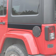 For 2007-2017 Jeep Wrangler JK 4Door Body Side Molding Sticker Cover Trim Carbon Fiber RT-TCZ