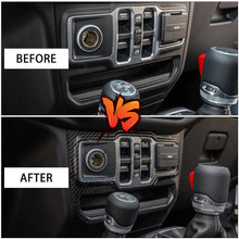 For 2018+ Jeep Wrangler JL JLU & Gladiator JT Window Control Panel Trim Cover RT-TCZ
