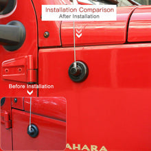 For 2007-2023 Jeep Wrangler JK JKU JL JLU JT Car Antenna Base Cover Trim Decoration RT-TCZ