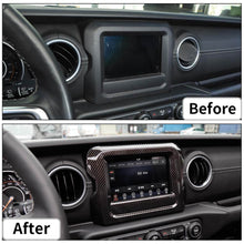 For 2018-2023 Jeep Wrangler JL & Gladiator JT GPS Navigation Panel Cover Trim RT-TCZ