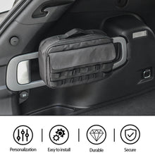 For Jeep Cherokee & Wrangler JL JK TJ JT Canvas Storage Bag Tool Kit & Cargo Organizer Saddlebag RT-TCZ