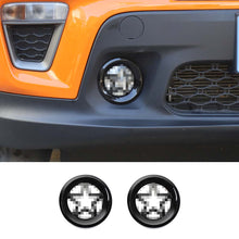 For 2019+ Jeep Renegade 2x Exterior Front Fog Light Lamp Cover Bezel Trim RT-TCZ