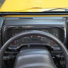 For 1997-2006 Jeep Wrangler TJ Car Dashboard Panel Trim Bezel Instrument Cover RT-TCZ