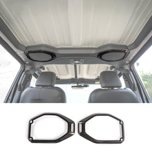 For 2018-2023 Jeep Wrangler JL JLU & Gladiator JT Top Roof Speaker Ring Trim Cover RT-TCZ