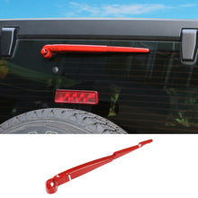 For 2007-2017 Jeep Wrangler JK JKU Rear Rain Windscreen Window Wiper Cover Trim RT-TCZ