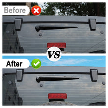 For 2007-2017 Jeep Wrangler JK JKU Rear Rain Windscreen Window Wiper Cover Trim RT-TCZ