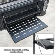 For 2018+ Jeep Wrangler JL Tailgate Table Rear Trunk Door Rack Cargo Holder Shelf Black RT-TCZ