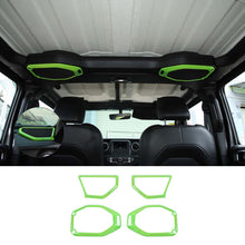 For 2018-2023 Jeep Wrangler JL JLU & Gladiator JT Roof Speaker & A-Pillar Speaker Cover Trim RT-TCZ