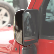 For 2007-2017 Jeep Wrangler JK JKU Side Rear View Mirror Cover Trim Frame RT-TCZ
