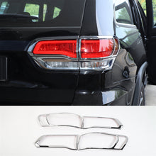 For 2014-2020 Jeep Grand Cherokee 4x Rear Tail Light Lamp Cover Trim Frame RT-TCZ