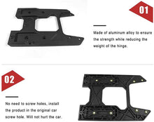 For 2018+ Jeep Wrangler JL JLU Oversized Enhance Spare Tire Mounting Bracket Kit RT-TCZ