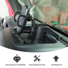 For 2012-2017 Jeep Wrangler JK Dash Phone Holder Storage Box Bracket RT-TCZ