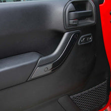 For 2011-2017 Jeep Wrangler JK 2Doors Interior Door Handle Cover Trim RT-TCZ