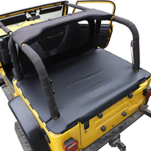 For 1997-2006 Jeep Wrangler TJ Car Leather Rear Cargo Cover Trunk Tonneau Cover RT-TCZ