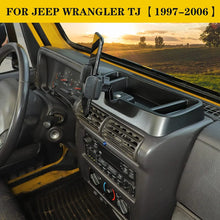For 1997-2006 Jeep Wrangler TJ Dashboard Tray Mount Cell Phone Holder Storage Box Organizer, American Flag RT-TCZ