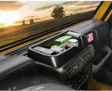For 1997-2006 Jeep Wrangler TJ Dashboard Tray Mount Cell Phone Holder Storage Box Organizer, American Flag RT-TCZ