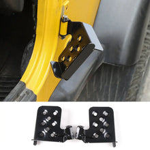 For 1997-2006 Jeep Wrangler TJ Exterior Door Foot Pegs Hinge Rest Kick Panel, 1 Pair RT-TCZ
