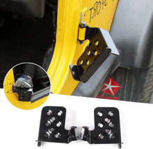 For 1997-2006 Jeep Wrangler TJ Exterior Door Foot Pegs Hinge Rest Kick Panel, 1 Pair RT-TCZ