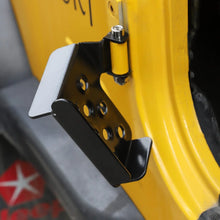 For 1997-2006 Jeep Wrangler TJ Exterior Door Foot Pegs Hinge Rest Kick Panel, 1 Pair RT-TCZ