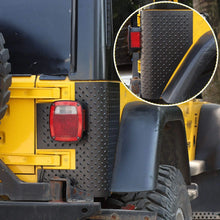 For 1997-2006 Jeep Wrangler TJ Rear Corner Guards Body Armor Corner Cover Trim RT-TCZ