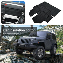 For 2007-2010 Jeep Wrangler JK JKU 4 Doors Headliner Roof Hardtop Freedom Panel Insulation Cotton Kit RT-TCZ