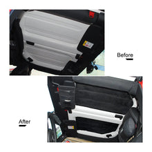 For 2007-2010 Jeep Wrangler JK JKU 4 Doors Headliner Roof Hardtop Freedom Panel Insulation Cotton Kit RT-TCZ