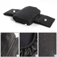 For 2007-2010 Jeep Wrangler JK JKU Center Console Armrest Pad Cover , with Storage Pockets RT-TCZ