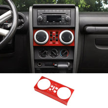 For 2007-2010 Jeep Wrangler JK JKU Central Control Window Button Panel Trim Cover RT-TCZ