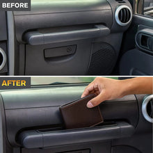 For 2007-2010 Jeep Wrangler JK JKU Passenger Co-Pilot Grab Handle Storage Box Tray Organizer RT-TCZ