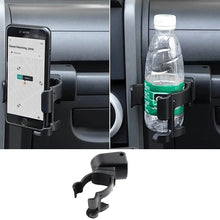 For 2007-2010 Jeep Wrangler JK Multi-Function Drink Cup Phone Holder, 2 in 1 Bolt-on Stand Bracket Organizer RT-TCZ