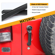 For 2007-2018 Jeep Wrangler JK 2Door Door Handle Trim Cover Strips Trim RT-TCZ