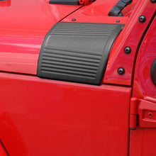 For 2007-2018 Jeep Wrangler JK 2X Hood Cowl Body Armor Cover Corner Guards Trim RT-TCZ