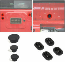 For 2007-2018 Jeep Wrangler JK 7x Tailgate Plugs Floor Drain Plugs Rubber Plugs RT-TCZ