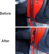 For 2007-2018 Jeep Wrangler JK JKU Door Screw Protector Cover Trim, ABS Black 15pcs RT-TCZ