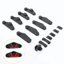 For 2007-2018 Jeep Wrangler JK JKU Door Screw Protector Cover Trim, ABS Black 15pcs RT-TCZ