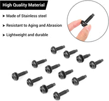 For 2007-2018 Jeep Wrangler JK JKU Front Windshield Frame Hinge Torx Screws Replacement, 12PCs RT-TCZ