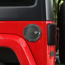 For 2007-2018 Jeep Wrangler JK JKU Gas Cap Cover Locking Fuel Filler Door Cover Black RT-TCZ
