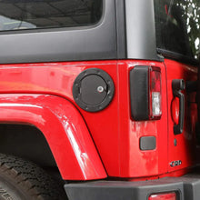 For 2007-2018 Jeep Wrangler JK JKU Gas Cap Cover Locking Fuel Filler Door Cover Black RT-TCZ