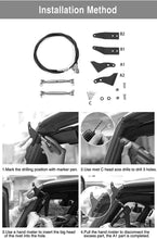 For 2007-2018 Jeep Wrangler JK JKU Hood Limb Risers Kit Sub-line Branches RT-TCZ