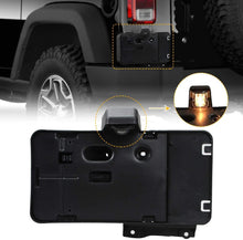 For 2007-2018 Jeep Wrangler JK JKU Rear License Plate Mounting Bracket Holder Frame RT-TCZ