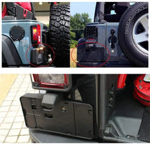 For 2007-2018 Jeep Wrangler JK JKU Rear License Plate Mounting Bracket Holder Frame RT-TCZ