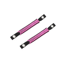 For 2007-2018 Jeep Wrangler JK Top Roll Bar Grab Handles Paracord Grip Handle RT-TCZ