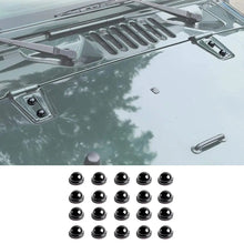 For 2007-2018 Jeep Wrangler JK & Unlimited 4 Door 20PCS Engine Hood Hinge & Door Hinge Screw Cap Covers RT-TCZ