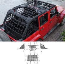 For 2007-2018 Jeep Wrangler JKU Unlimited 4 Door Cargo Net RT-TCZ