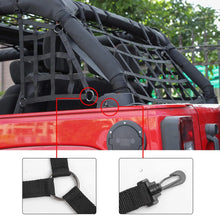 For 2007-2018 Jeep Wrangler JKU Unlimited 4 Door Cargo Net RT-TCZ