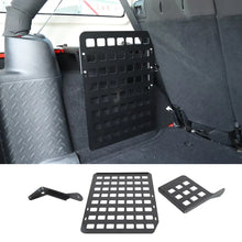 For 2007-2018 Jeep Wrangler JKU Unlimited 4-Door Metal Trunk Organizer Rear Cargo Rack Shelf Cargo Storage Box (Left Side) RT-TCZ