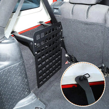 For 2007-2018 Jeep Wrangler JKU Unlimited 4-Door Metal Trunk Organizer Rear Cargo Rack Shelf Cargo Storage Box (Left Side) RT-TCZ