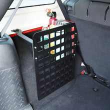 For 2007-2018 Jeep Wrangler JKU Unlimited 4-Door Metal Trunk Organizer Rear Cargo Rack Shelf Cargo Storage Box (Left Side) RT-TCZ