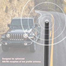 For 2007-2023 Jeep Wrangler JK JL 7.5 Inch Reflex Short Antenna Designed Replacement RT-TCZ