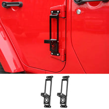 For 2007+ Jeep Wrangler JK JKU JL JLU JT Door Hinge Step Foot Peg Folding Foot Pedal RT-TCZ